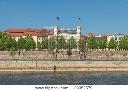 View On Magdeburg City Center And Downtown In Spring, Magdeburg, Germany