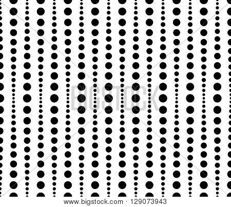 Dotted, Dots Pattern, Background. Seamlessly Repeatable Both Sides.