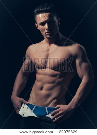 Sexy Muscular Man