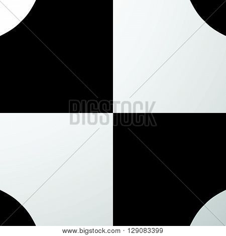 Pepita Background, Monochrome Pattern Tile