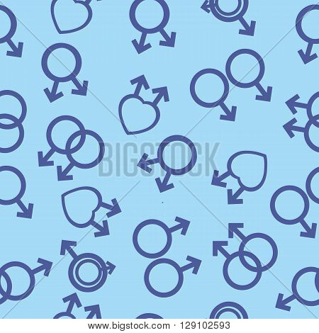 seamless texture informal male and female gay lesbian