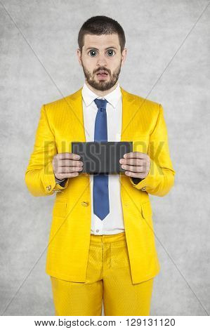 Politician Has Bulging Eyes At The Sight An Envelope
