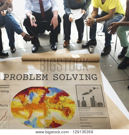 Problem Solving Method Process Solution Plan Concept