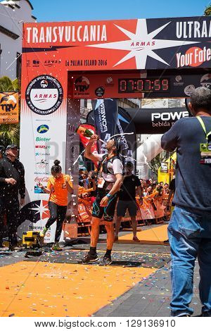 The Winner Of Transvulcania