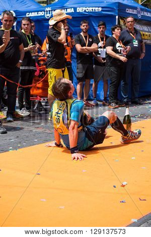 The Winner Of Transvulcania