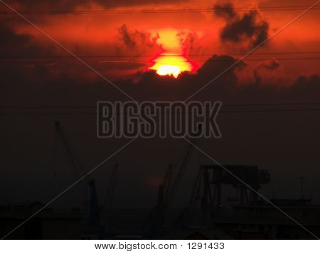 Atardecer en el muelle 1