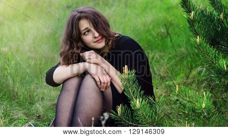 Beautiful Girl Holding