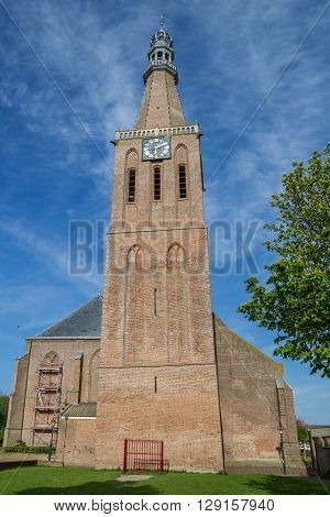 Great or Bonifacius church in Medemblik The Netherlands