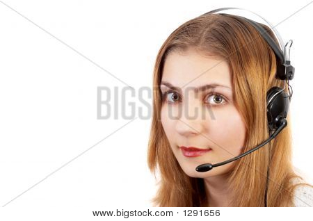 เด็กหญิง Techsupport ทางโทรศัพท์