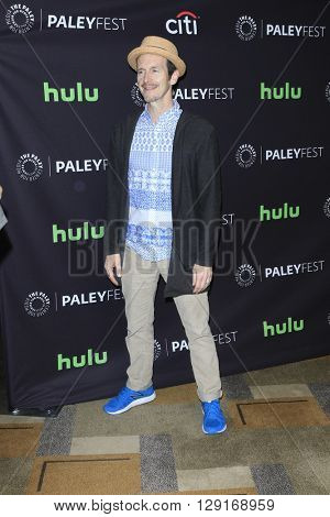 LOS ANGELES - MAR 20:  Denis O'Hare at the PaleyFest 2016 - American Horror Story: Hotel at the Dolby Theater on March 20, 2016 in Los Angeles, CA