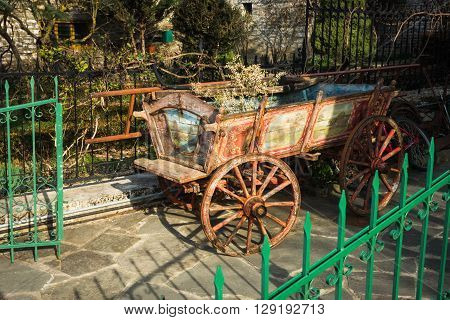 Image of scenic mountain village Kipi in Zagorohoria, Greece