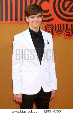 LOS ANGELES - MAY 10:  Ty Simpkins at the The Nice Guys Premiere at the TCL Chinese Theater IMAX on May 10, 2016 in Los Angeles, CA