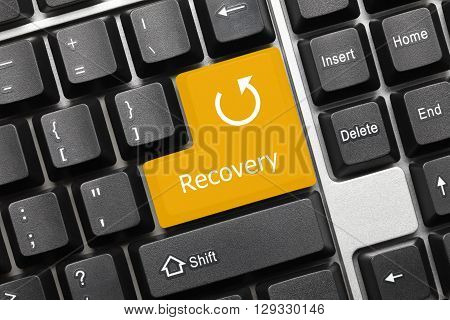 Conceptual Keyboard - Recovery (orange Key)