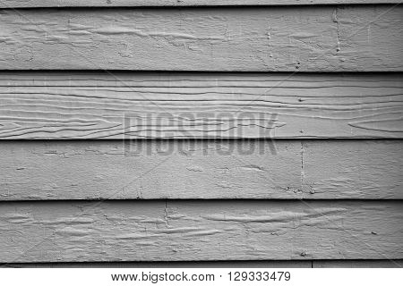 Wooden patterns on the wall in old wooden house Painted bright blue