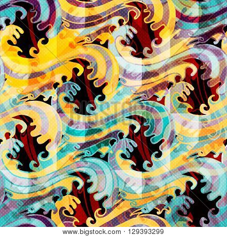 Graffiti background seamless texturevector illustration abstract high quality