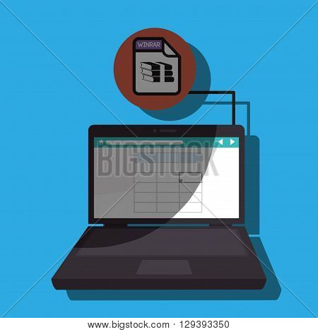 file format design, vector illustration eps10 graphic