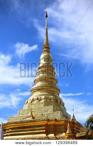 Phra That Chae Haeng in Nan at Thailand