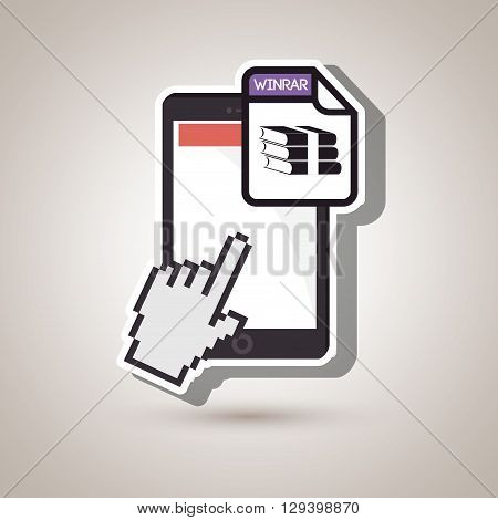 file format design, vector illustration eps10 graphic