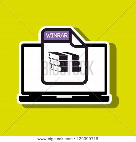 file format design, vector illustration eps10 graphic