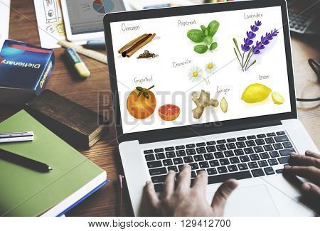 Health Healthcare Lyfestyle Natural Vitamins Concept