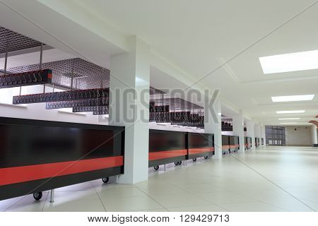 Gomel, Belarus - June 3, 2015: A Cultural Institution Gomel Oblast Socio-cultural Center, Street Lan