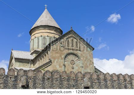 Transfiguration Church. Samtavro Monastery. Mtskheta in Georgia