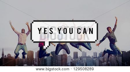 Yes You Can Win Achieve Concept