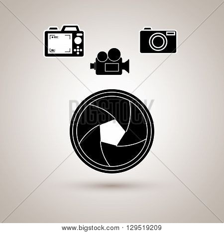film industry flat icon  design, vector illustration eps10 graphic