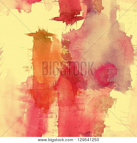 Watercolor Spots Seamless Pattern