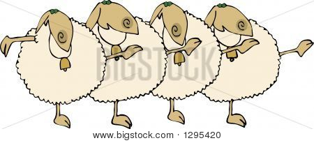 Moutons Chorus Line