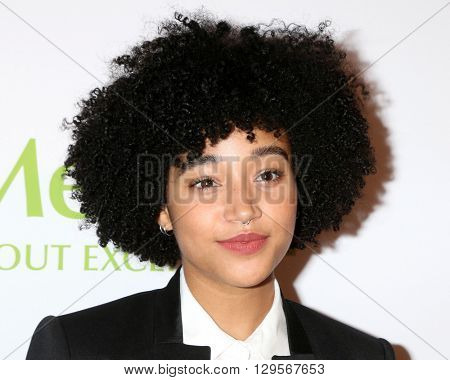 LOS ANGELES - MAY 12:  Amandla Stenberg at the Power Up Gala at the Beverly Wilshire Hotel on May 12, 2016 in Beverly Hills, CA