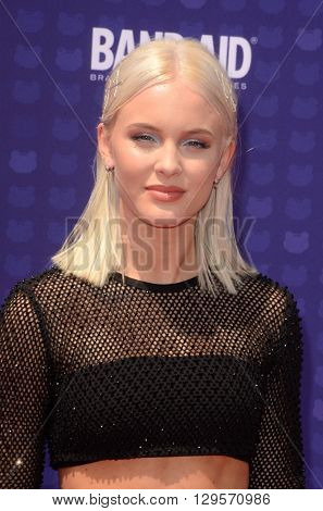 LOS ANGELES - APR 29:  Zara Larsson at the 2016 Radio Disney Music Awards at the Microsoft Theater on April 29, 2016 in Los Angeles, CA