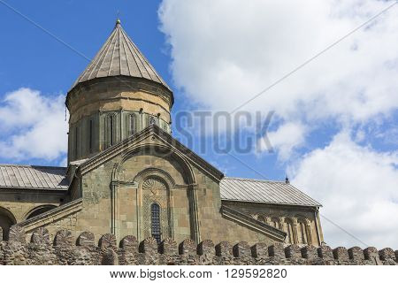 Transfiguration Church. Samtavro Monastery. Mtskheta in Georgia