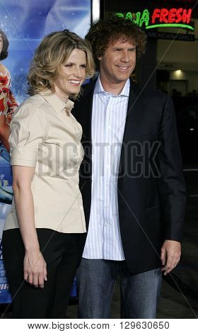 Will Ferrell and Viveca Paulin at the Los Angeles premiere of 'Blades of Glory' held at the Mann's Chinese Theater in Hollywood, USA on March 28, 2007.