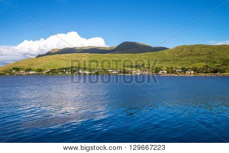 Ireland Calway county Connemara area the Leenane lake