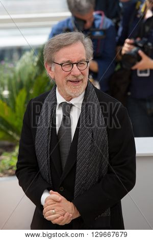 Steven Spielberg  at the photocall for 'The BFG (Le Bon Gros Geant - Le BGG)' , at the 69th Festival de Cannes.May 14, 2016  Cannes, France