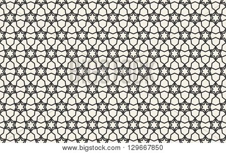 Abstract Seamless Geometric Islamic Wallpaper Pattern