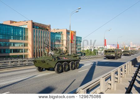 Armored Personnel Carrier Btr-82A