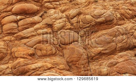 Volcanic rock photographed near Akaroa New Zealand.