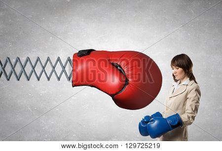 She is determined to fight