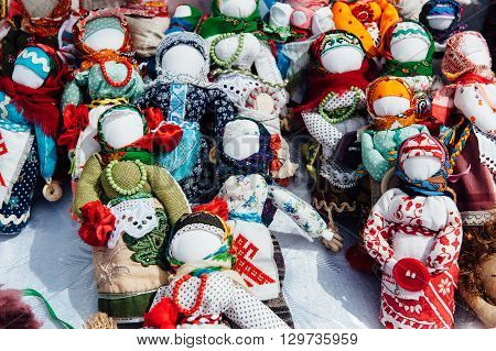 Ukrainian Souvenir - A Knitted Toy Talisman
