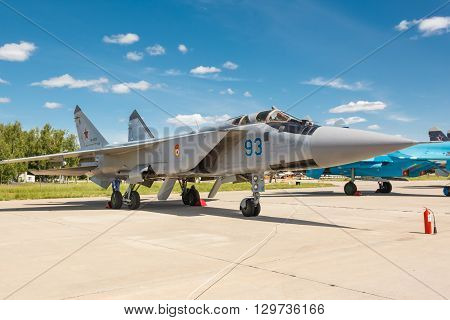 Mig-31 Bm Is A Supersonic Interceptor Aircraft