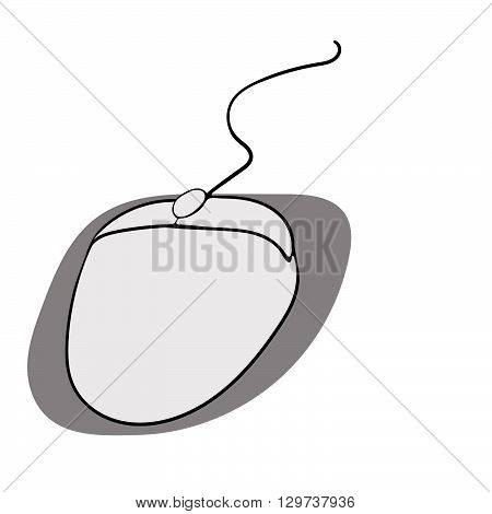 A computer mouse is a simple device.