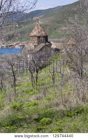 The 9Th Century Armenian Monastery Of Sevanavank At Lake Sevan.