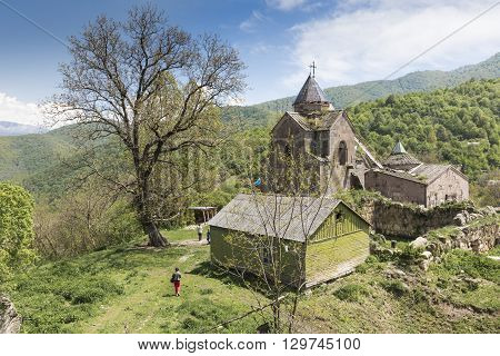 Goshavank, Armenia - May 02, 2016 : Goshavank Monastery Was Founded In 1188. It Is Located About 20