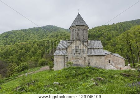 The 13Th Century Haghartsin Monastery In Armenia.the Ancient Monastery Is Located Near The Town Of D