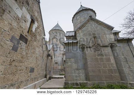 The 13Th Century Haghartsin Monastery In Armenia.the Ancient Monastery Is Located Near The Town Of D