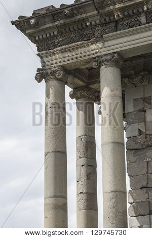Ancient Garni Pagan Temple, The Hellenistic Temple In Armenia