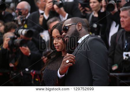 Maitre Gims, Dem Dem attends 'The BFG' premier during the 69th Annual Cannes Film Festival on May 14, 2016 in Cannes.