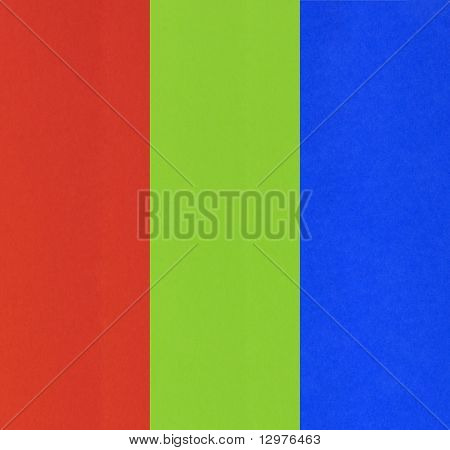 แผ่นกระดาษสีพื้นฐาน
